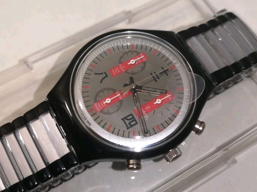 Swatch chrono scm113 - chrono, red