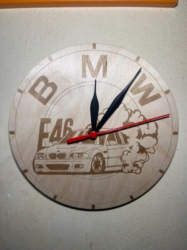 Orologio parete bmw - e46, –