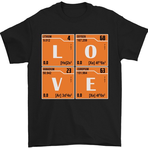 Love tavola periodica - love,