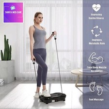 Vibra Slimming Radial Plus macchina vibrante 3D con bande di resistenza e telecomando