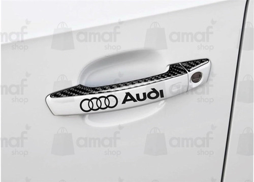 Adesivi maniglie audi - adesivi,