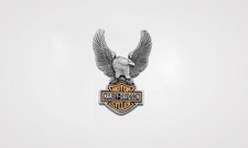 Harley-Davidson Spilla Eagle Bar&Shield