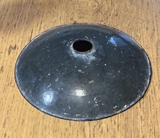 ❤️ Lampada Piatto Smaltato Vintage Anni 50 Design Industriale Lampadario ⌀ 25 Cm