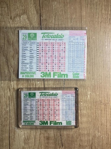 Magnete schedina totocalcio - schedina, 17