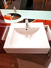 Mobile da bagno laccato lucido bordeaux, marca  Modulnova  ,sospeso ,usato .