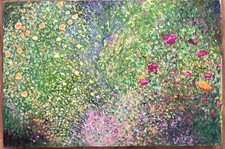 Scena floreale impressionista