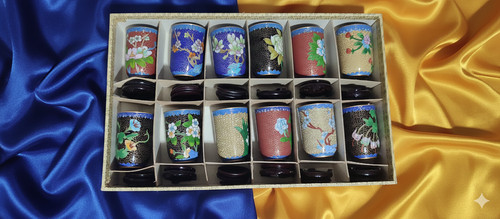Collezione vasi cloisonne - 12,