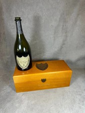 RARE Etui champagne en bois Dom Perignon Cuvée de l'Abbaye Vintage 1998