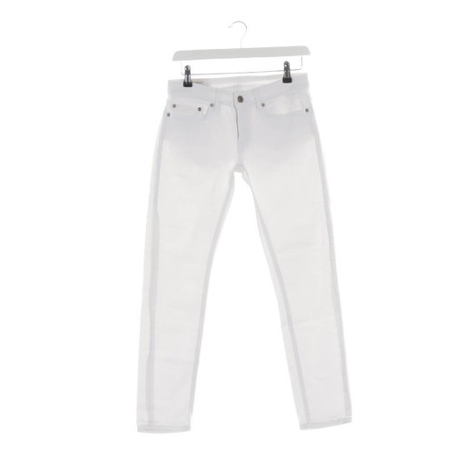 Jeans slim fit dondup bianco