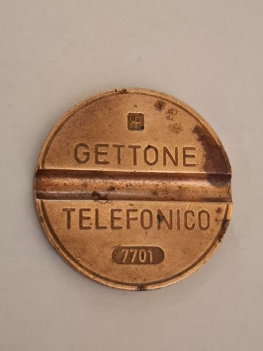 Gettone telefonico raro - gettone,