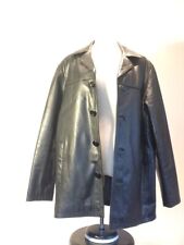 giacca uomo vera pelle nera