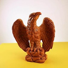 aquila in resina smaltata