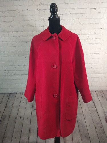 Cappotto vintage rosso - vintage, betty