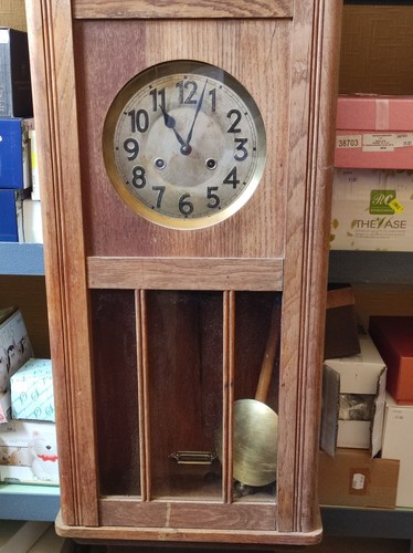 Antico orologio parete - antico,