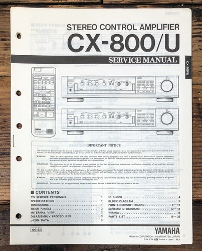 Yamaha 800 800u - yamaha, cx-800