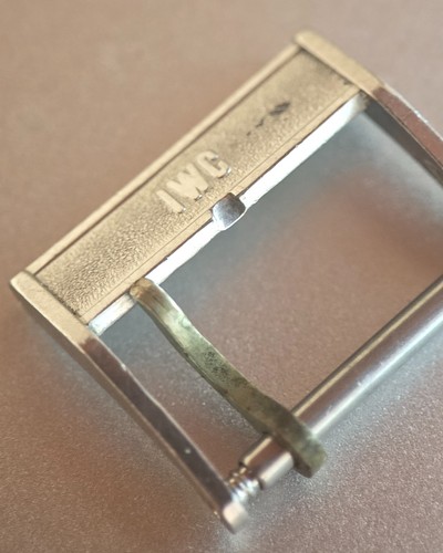 Rare vintage iwc steel buckle - rare,