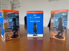 3 Blue Yeti Microfono USB per Registrazione, Streaming, Gaming, Podcasting