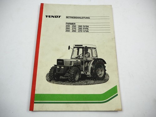 Fendt farmer 240 250 260 - fendt,
