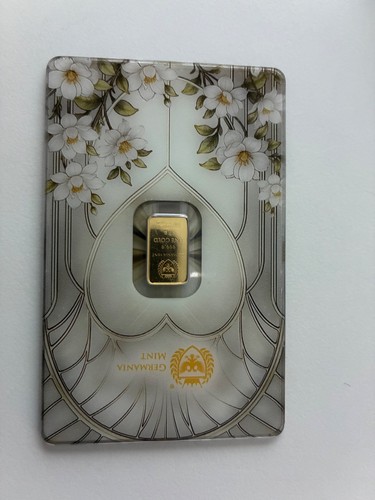 Lingotto oro germania mint - lingotto, 1g