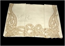 LENZUOLO PURO LINO RICAMATO