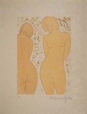 Alain BONNEFOIT : Deux nus