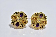 Naturale Citrino E Ametista