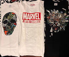 T-Shirt Uomo Zara Skull Marvel Leopard Tg. Small
