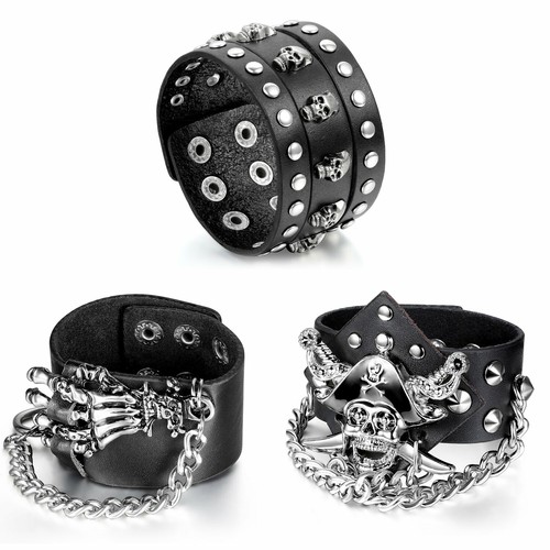 Pezzi braccialetto pelle - 3,