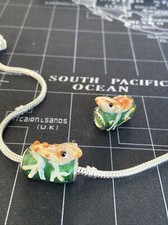 Murano Glas Frosch Frog Charms