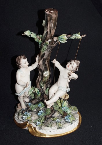Statuina scultura porcellana - statuina,