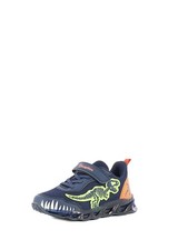 Sneakers con luci bambino blu