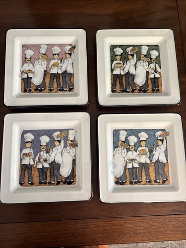 Set piatti quadrati italiani - 8,