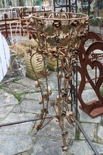 FIORIERA IN FERRO BATTUTO