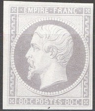 Francia 1860 Napoleone III 80