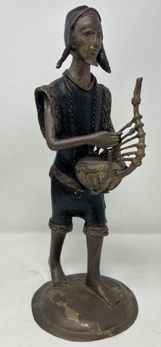 Statua bronzo vintage africa - statua,