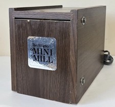 Vintage Elettrico Stone The MIGHTY Mini Mulino Macina Grani USA