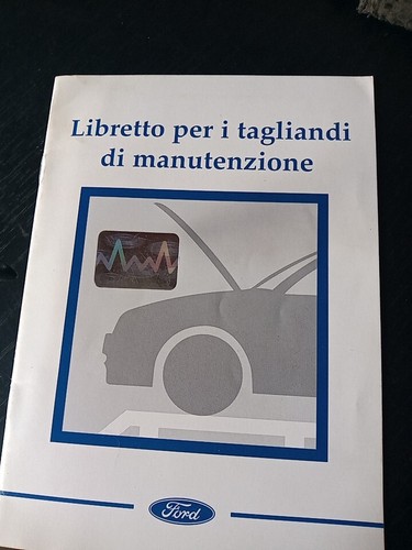 Libretto tagliandi - libretto, e