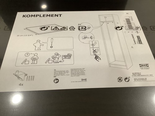 Ikea komplement scaffale - komplement,