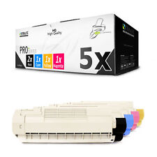 5 cartucce stampante per OKI