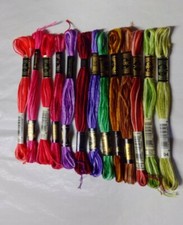 Lotto 13 matassine DMC sfumate