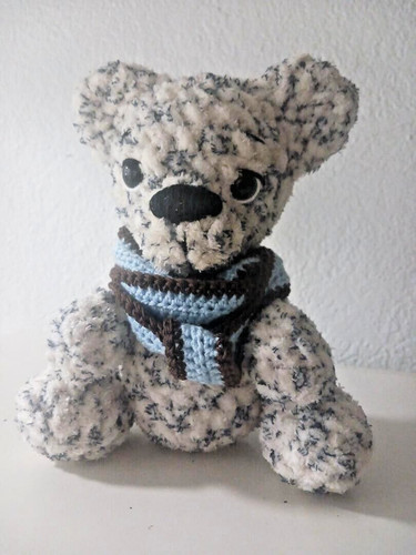 Handmade teddy bear - teddy, amigurumi