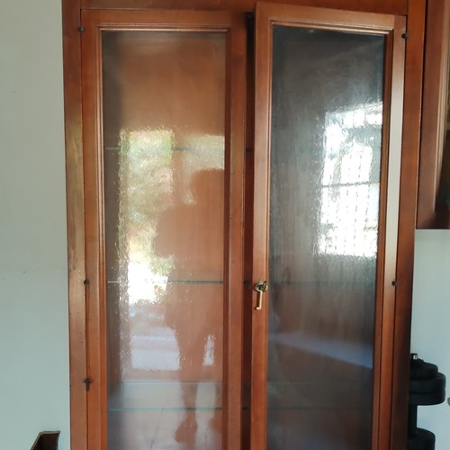 Vetrina cristalliera legno - in,