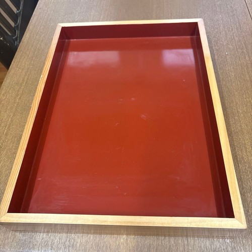 Vassoio legno laccato - in,