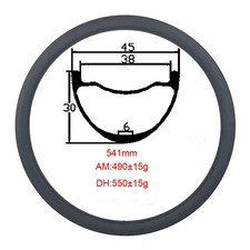 Anello asimmetrico senza