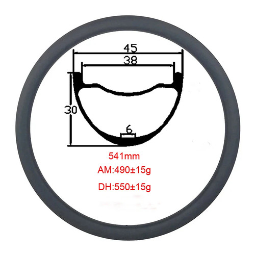 Anello asimmetrico senza