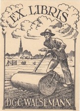 Exlibris Etichetta Libro