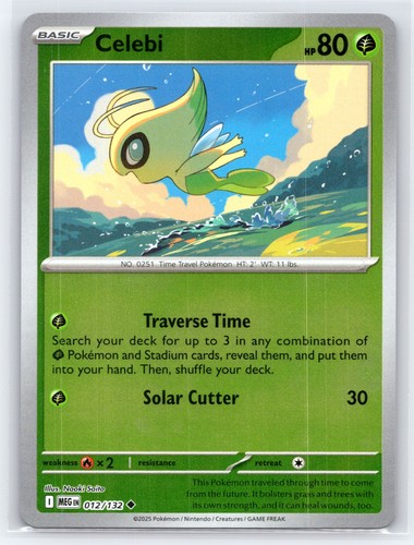 Pokemon reverse holo celebi - pokemon,