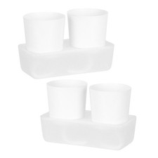  2 pz Fioriere in plastica