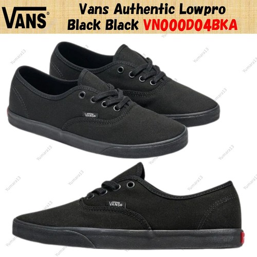 Vans authentic lowpro - vans, nero