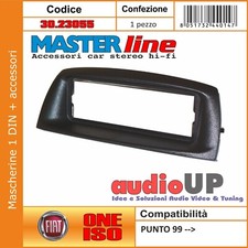 MASCHERINA AUTORADIO 1 DIN PER